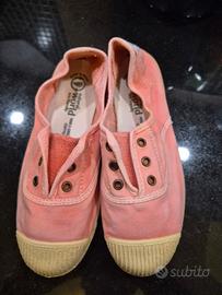 Scarpe Natural World rosa bambina 32
