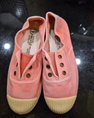 Scarpe Natural World rosa bambina 32