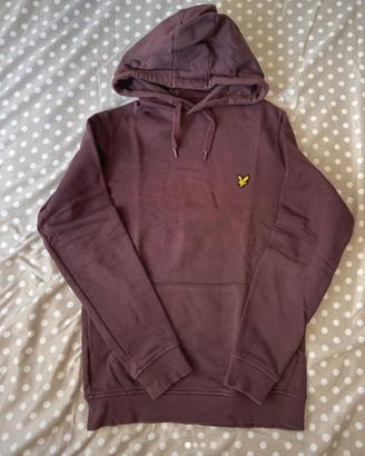 Felpa Lyle & Scott bordeaux