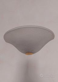 N. 4 Applique cristallo e ottone