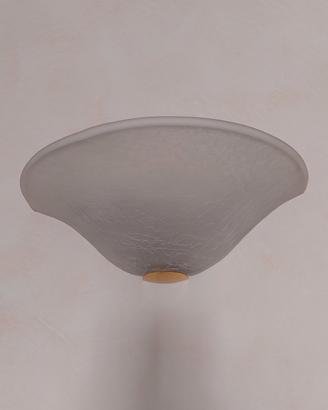 N. 4 Applique cristallo e ottone