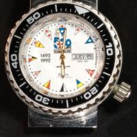 orologio anno 1979 stendardo  colombo 92