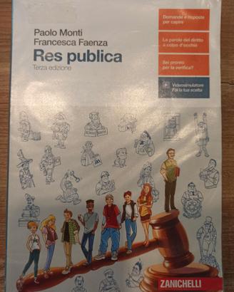 Libro diritto RES PUBLICA 3ED, 9788808921123