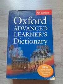Dizionario inglese advanced oxford
