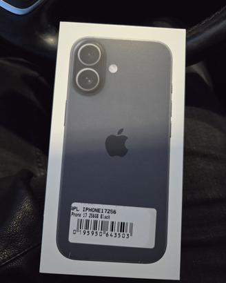 IPhone 17 256GB NERO (NUOVO)