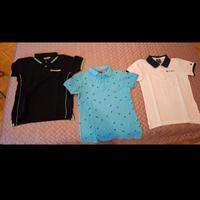Lotto n.3 polo bambino tg 9-10 anni
