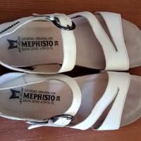 Sandali bianchi n. 39 marca Mephisto