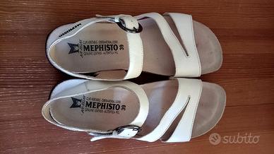 Sandali bianchi n. 39 marca Mephisto