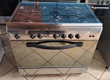 cucina a gas INDESIT 5 fuochi forno da 80cm a gas