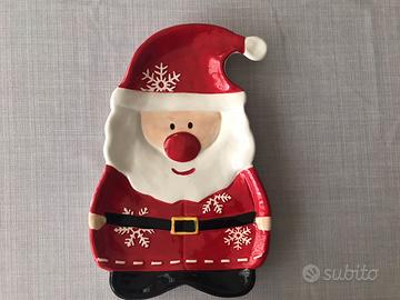 Piatto da portata Babbo Natale