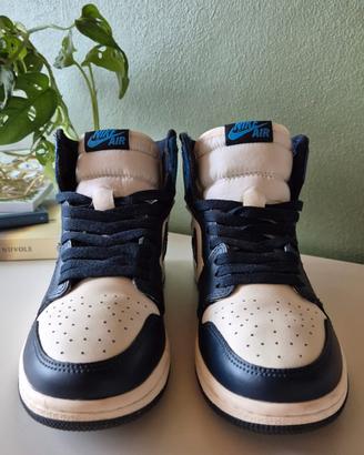 Air Jordan 1 Retro High Obsidian 38