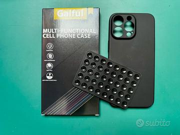 Cover iPhone 15 Pro Max Galful + ventosa