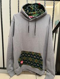 Felpa con cappucccio lobster grigia