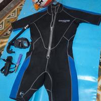 materiale per pesca sub
