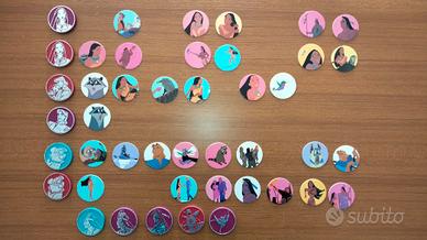 Panini Caps Pocahontas Disney Slammer Pogs 1995