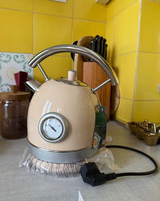 Cecotec Bollitore Beige vintage 420 ThermoSense