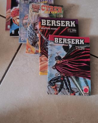 anime Berserk + Cyber Blue + altri volumi 