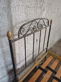 letto in ferro battuto
