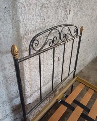 letto in ferro battuto