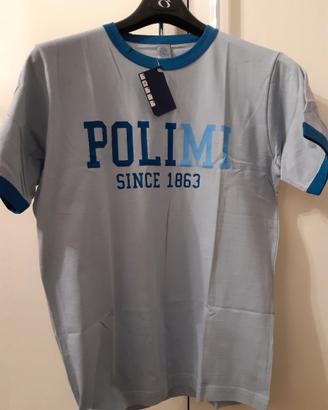 T SHIRT POLITECNICO DI MILANO 1863 tg. M/L nuova
