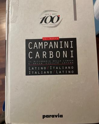 Dizionario latino  Campanini Carboni