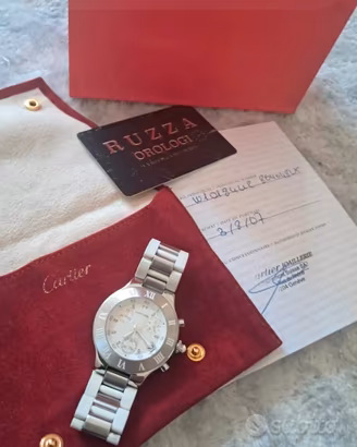Cartier Chonograph full set