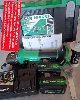 Smerigliatrice angolare a batteria G3613DVE 