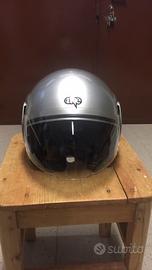 Casco moto aperto con visiera taglia M
