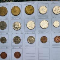17 Monete Canada (1960-2012)-Incluse Commemorativi