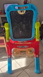 lavagna magnetica bifacciale per bambini 