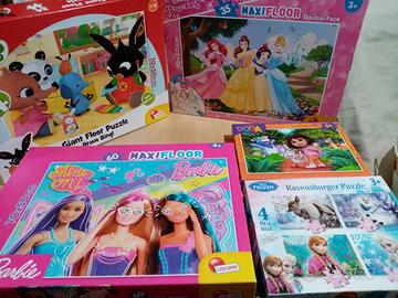 box 5 puzzle bambina 3+