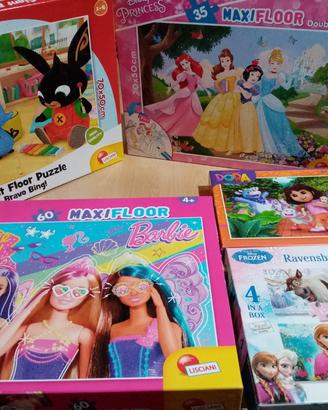 box 5 puzzle bambina 3+