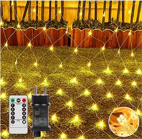 Rete Luminosa Natale Esterno 3x2m 192 LED 