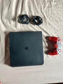 Playstation 4 + giochi + cavi + controller