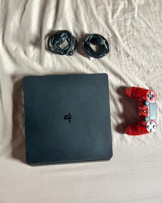 Playstation 4 + giochi + cavi + controller