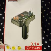 trasmettitore FM per auto Bluetooth 5.0 caricatore