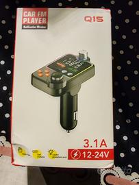 trasmettitore FM per auto Bluetooth 5.0 caricatore