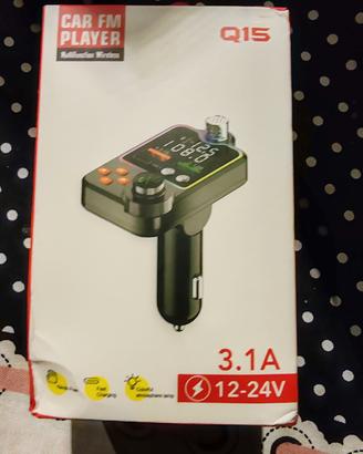 trasmettitore FM per auto Bluetooth 5.0 caricatore