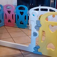 recinto bambini Gupamiga 12 pezzi+2 porte