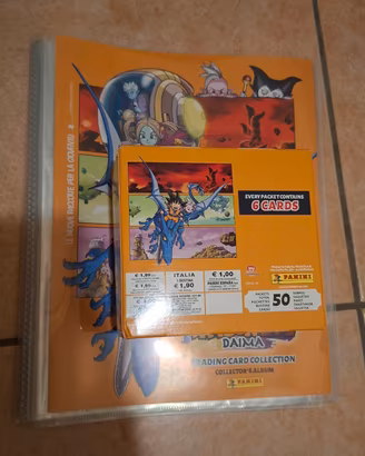 box da 50 pacchetti dragonball daima + album