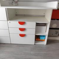 Fasciatoio, cassettiera Ikea