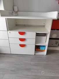 Fasciatoio, cassettiera Ikea