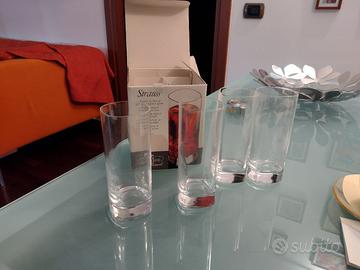 set 4 bicchieri da bevanda vetro superiore soff