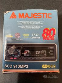 Autoradio Majestic modello SCD 910MP3