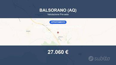 Immobile in asta di 100 m² a Balsorano