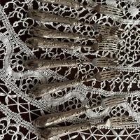 8 forchettine color argento