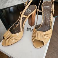 Sandalo Moschino beige
