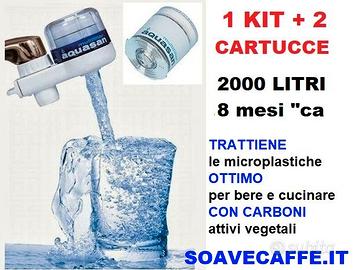 AQUASAN FILTRO ACQUA NUOVO KIT 2000L DEPURATORE AC