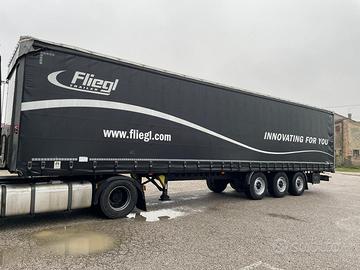 Semirimorchio centinato Fliegl