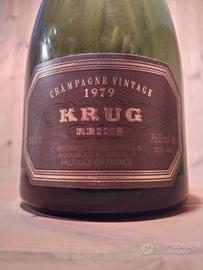 Raro Champagne Krug 1979 con scatola 95/100